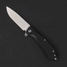 Couteau Daggerr Wocket Black Manche FRN Lame Acier 8Cr14MoV Linerlock Clip DGRWKFBKSW - Livraison Gratuite