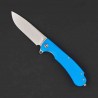 Couteau Daggerr Wocket Blue Manche FRN Lame Acier 8Cr14MoV Linerlock Clip DGRWKFBLSW - Livraison Gratuite