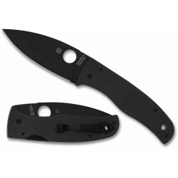 Couteau Spyderco Bodacious Compression Blk Lame Acier CPM S30V Manche G10 Clip Made USA SC263GPBK - Livraison Gratuite