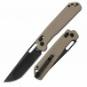 Couteau CJRB Bellona Desert Manche G10 Lame Tanto Acier AR-RPM9 Black IKBS Crossbar Lock Clip J1947BDE - Livraison Gratuite