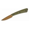 Couteau de Chasse Survie Browning Back Country Micro OD Green Manche G10 Lame Acier D2 Etui Kydex BR0538B - Livraison Gratuite