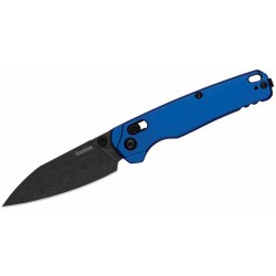 Couteau Kershaw Bel Air Blue Manche Alu Lame Acier CPM-MagnaCut IKBS DuraLock Clip Made USA KS6105NBBW - Livraison Gratuite