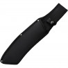 Couteau Couperet S-Tec Machet Butcher Lame Acier Inox Manche Bois Etui Nylon STTS30BK - Livraison Gratuite