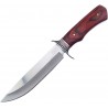 Couteau Frost Cutlery Bowie Lame Acier Inox Manche Bois Etui Cuir FSHP145PW - Livraison Gratuite