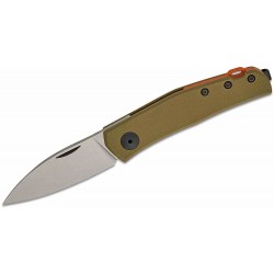 Couteau Zero Tolerance Model 0235 Olive Lame Acier 20CV Slip Joint Clip Made In USA ZT0235OLG10 - Livraison Gratuite