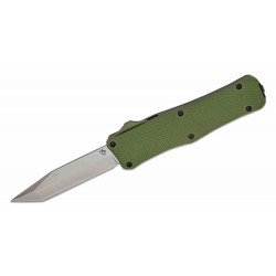 Couteau OTF Automatique Mantis Lame Acier 440C Tanto Manche Alum Green Clip USA MANOTF818 - Livraison Gratuite