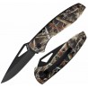 Couteau Schrade OT Camo Lame Acier Inox Manche Aluminium Clip Linerlock SCHP1207757 - Livraison Gratuite