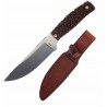 Couteau Schrade Uncle Henry Lame Acier 7Cr17MoV Manche Stagalon Etui Cuir SCH1205104 - Livraison Gratuite