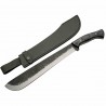 Couteau Rite Edge Machette Lame Acier Carbone Manche Bois Etui Cuir PA203509 - Livraison Gratuite