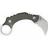 Couteau Vosteed Dirty Girl D0201 Karambit Lame Acier 14C28N Manche Micarta Etui Kydex VOSD0201 - Livraison Gratuite