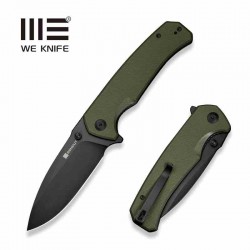 Couteau SENCUT Skarnax Lame Drop Point Acier 9Cr18MoV Manche G10 Green Liner Lock IKBS S240252 - Livraison Gratuite