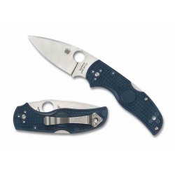 Couteau Spyderco Native 5 Cobalt Lockback Lame Acier CPM-SPY27 Manche G10 Clip SC41GPCBL5 - Livraison Gratuite