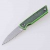 Couteau Shieldon Stinger Lame Acier 14C28N Manche G10/Micarta IKBS Liner Lock Clip SHIMW01A - Livraison Gratuite