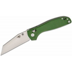 Couteau Bestech Liger OD Green Lame Acier D2 Satin Manche G10 IKBS Crossbar Lock BTKG61B - Livraison Gratuite