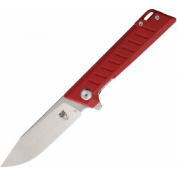 Couteau CobraTec Riptide Red Lame Acier D2 Manche G-10 IKBS LinerLock Clip CBTRTDD2RED - Livraison Gratuite