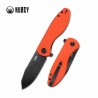 Couteau Kubey Master Chief Outdoor Orange Lame Acier AUS-10 Manche G10 IKBS Linerlock Clip KUB358E - Livraison Gratuite