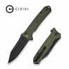 Couteau Pliant CIVIVI Neurohaptic OD Green Manche G10 Lame Acier Nitro-V IKBS Button Lock Clip CIVC230803 - Livraison Gratuite