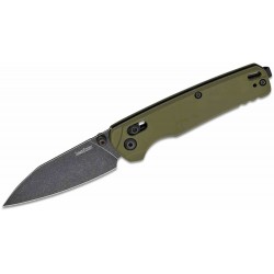 Couteau Kershaw Bel Air OD Green Lame CPM MagnaCut Blk Manche Alu DuraLock KVT USA KS6105OLBW - Livraison Gratuite