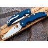 Couteau Spyderco Native Chief Lame Acier CPM-SPY27 Manche G10 Lockback Made USA SC244GPCBL - Livraison Gratuite 