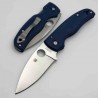 Couteau Spyderco Shaman Lame Acier CPM-SPY27 Manche G10 Clip Compression Lock USA SC229GPCBL - Livraison Gratuite