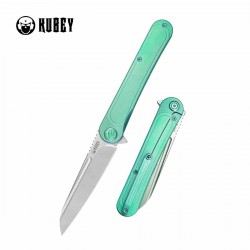 Couteau Kubey Creon Lame Acier S90V Manche Titane IKBS Frame Lock Clip KUB247F - Livraison Gratuite