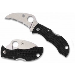 Couteau Spyderco Manbub Lame Hawkbill Serr VG10 Manche FRN Made Japan SCMBKHBS - Livraison Gratuite