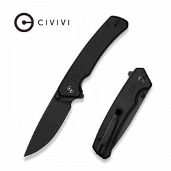 Couteau Civivi Merit Black Lame Acier 14C28N Manche G10 IKBS Clip Liner Lock CIVC240121 - Livraison Gratuite