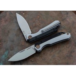 Couteau Kershaw Esteem Lame Acier 8Cr13MoV Manche Acier/G10 Slipjoint Clip KS2032 - Livraison Gratuite