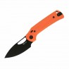 Couteau Pliant Reate PL-XE Orange Lame Drop Point Acier Nitro-V Manche G-10 Pivot Lock PL-XE REA174 - Livraison Gratuite