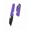 Couteau Bestechman Guardian Purple Lame Acier D2 Blk Manche G-10 Bouton Lock BTKMK11H - Livraison Gratuite