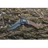 Couteau Browning Hunter Series Lame Clip Point Acier 440C Manche Bois Liner Lock Clip BR0392B - Livraison Gratuite