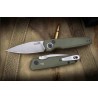 Couteau Automatique Kershaw Launch 18 Green Lame Acier CPM 154 Manche Alu Bouton Lock Clip USA KS7551OL - Livraison Gratuite