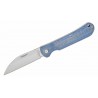 Couteau Bear & Son 484MB Blue Lame Wharncliffe Acier D2 Manche G10 Slipjoint USA BC484MB - Livraison Gratuite