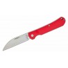 Couteau Bear & Son 484GR Red Lame Wharncliffe Acier D2 Manche G10 Slipjoint USA BC484GR - Livraison Gratuite