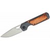 Couteau Kizer Mini Militaw Mkuruti Lame Acier Nitro-V Manche G10 Noir/Bois Clip Linerlock KIV3634SA4 - Livraison Gratuite