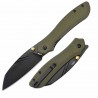 Couteau Pliant CJRB Fugly Green Lame Acier AR-RPM9 Manche G10 Linerlock Clip IKBS J1957GN - Livraison Gratuite