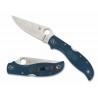 Couteau Spyderco Stretch 2 XL Lightweight Lame Acier K390 Manche FRN Bleu Back Lock Japan SC258FPK390 - Livraison Gratuite