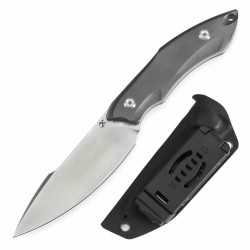 Couteau Kansept Luccio Lame Harpon Acier CPM-S35VN Manche Titane Etui Kydex KG007A7 - Livraison Gratuite