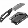 Couteau Outdoor Edge Pivot Wharncliffe Acier 8Cr13MoV Manche TPR Étui Rotatif OEPKWC2C - Livraison Gratuite