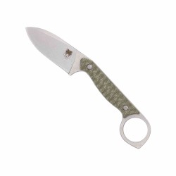 Couteau Cobratec Wolfteeth Lame Acier 14C28N Manche G10 Green Etui Kydex CBTWLTODG - Livraison Gratuite