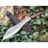 Machette Condor Amalgam Lame Acier 1075 Manche Noyer Etui Cuir El Salvador CTK2817117HC - Livraison Gratuite