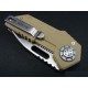 Couteau Mantis Tough Tony. 3 1/2" clos Acier CPM-440V G-10 Handle MANMT9D - Livraison Gratuite