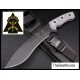 Couteau de Survie Tops Knives DART Lame Acier 5160 Manche Micarta Etui Nylon Made In USA TPDART002 - Livraison Gratuite