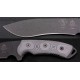 Couteau de Survie Tops Knives DART Lame Acier 5160 Manche Micarta Etui Nylon Made In USA TPDART002 - Livraison Gratuite