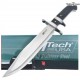 Couteau de Chasse Tactical MTech Sub-Hilt Bowie Acier 440 Manche Bois MT2004 - Livraison Gratuite