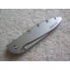 Couteau Kershaw Leek A/O Serrated Ouverture Assistée Lame acier 14C28N Manche Acier Made In USA KS1660ST - Livraison Gratuite