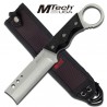 Couteau Rasoir Mtech Lame acier 440 Manche G-10 Etui nylon MT2025S - Livraison Gratuite