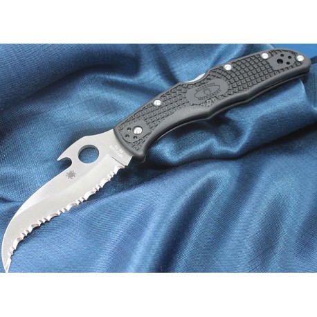 Couteau Spyderco Matriarch 2 Emerson Wave Opening Acier VG-10 Manche FRN Made In Japan SC12SBK2W - Livraison Gratuite