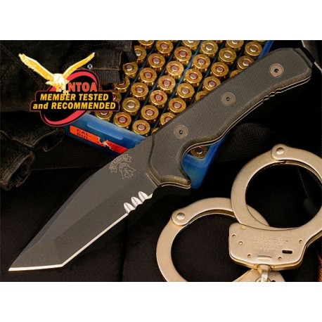 Couteau Tops Sky Marshall Tanto Acier Carbone 1095 Manche G-10 TOPS KNIVES made In USA TPSKY01 - Livraison Gratuite