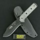 Couteau De Survie Tops Black Rhino Lame Carbone 1095 Manche Micarta Tops Knives Made In USA TP101 - Livraison Gratuite